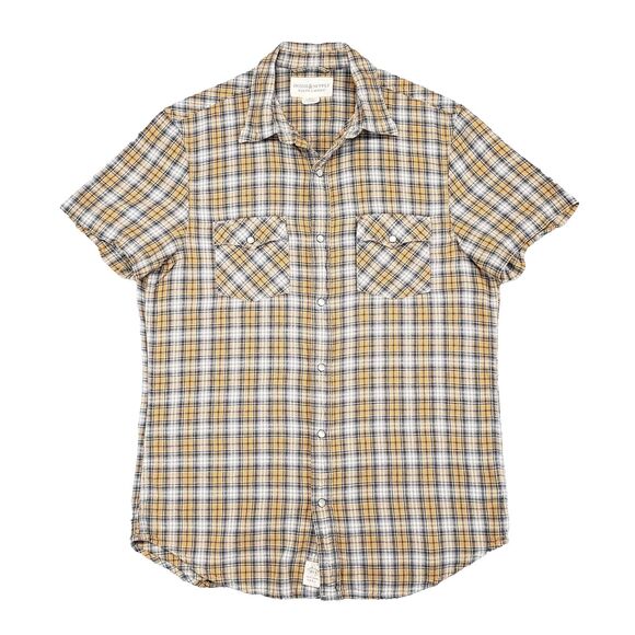Denim & Supply Ralph Lauren Other - Denim & Supply Ralph Lauren Mens Medium Pearl Snap Short Sleeve Button Up Shirt